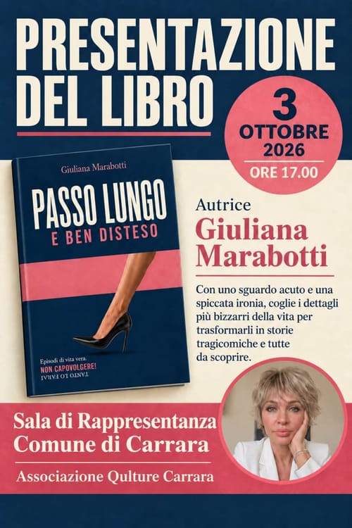 Presentazione del libro "Passo Lungo e Ben Disteso"
