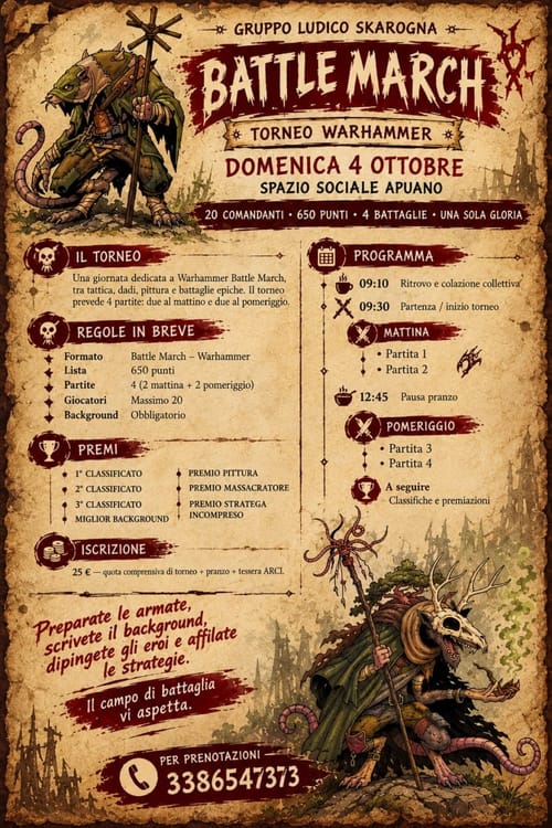 Battle March - Torneo Warhammer